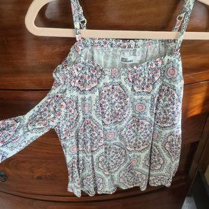 Girls Blouse with Peek-a-Boo Shoulders